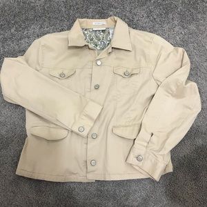 Lightweight khaki jacket
